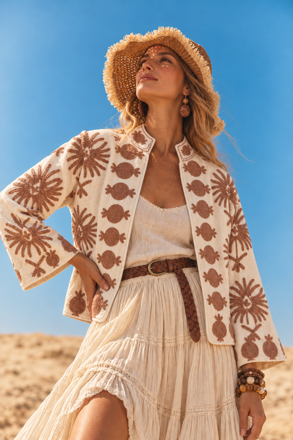Chaqueta Blanca