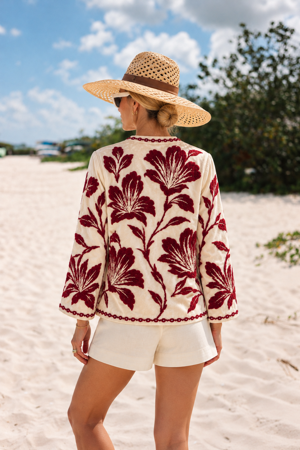 Chaqueta Elondra crema