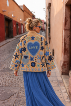 Chaqueta Azul