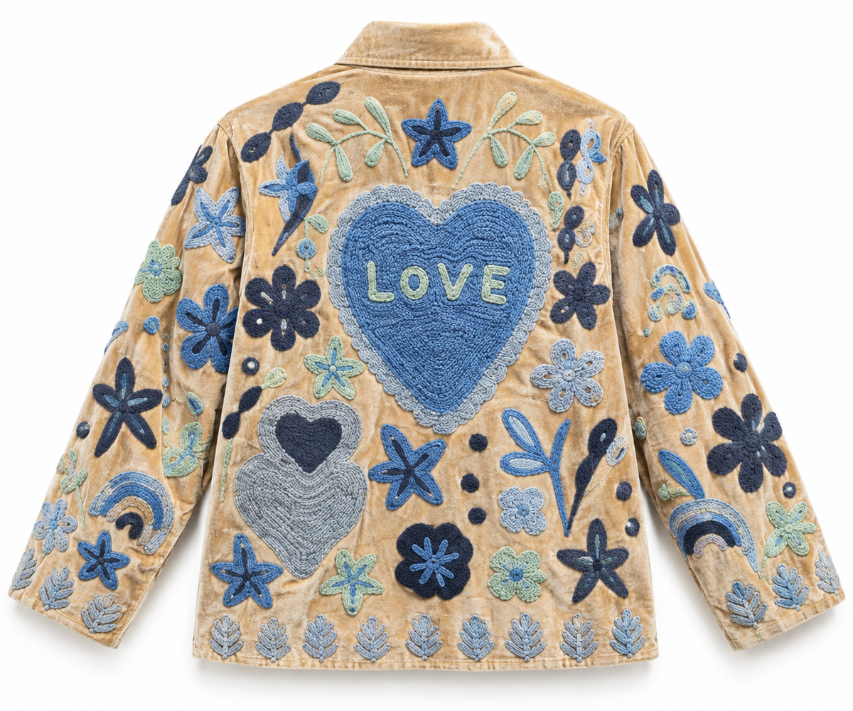 Chaqueta Azul