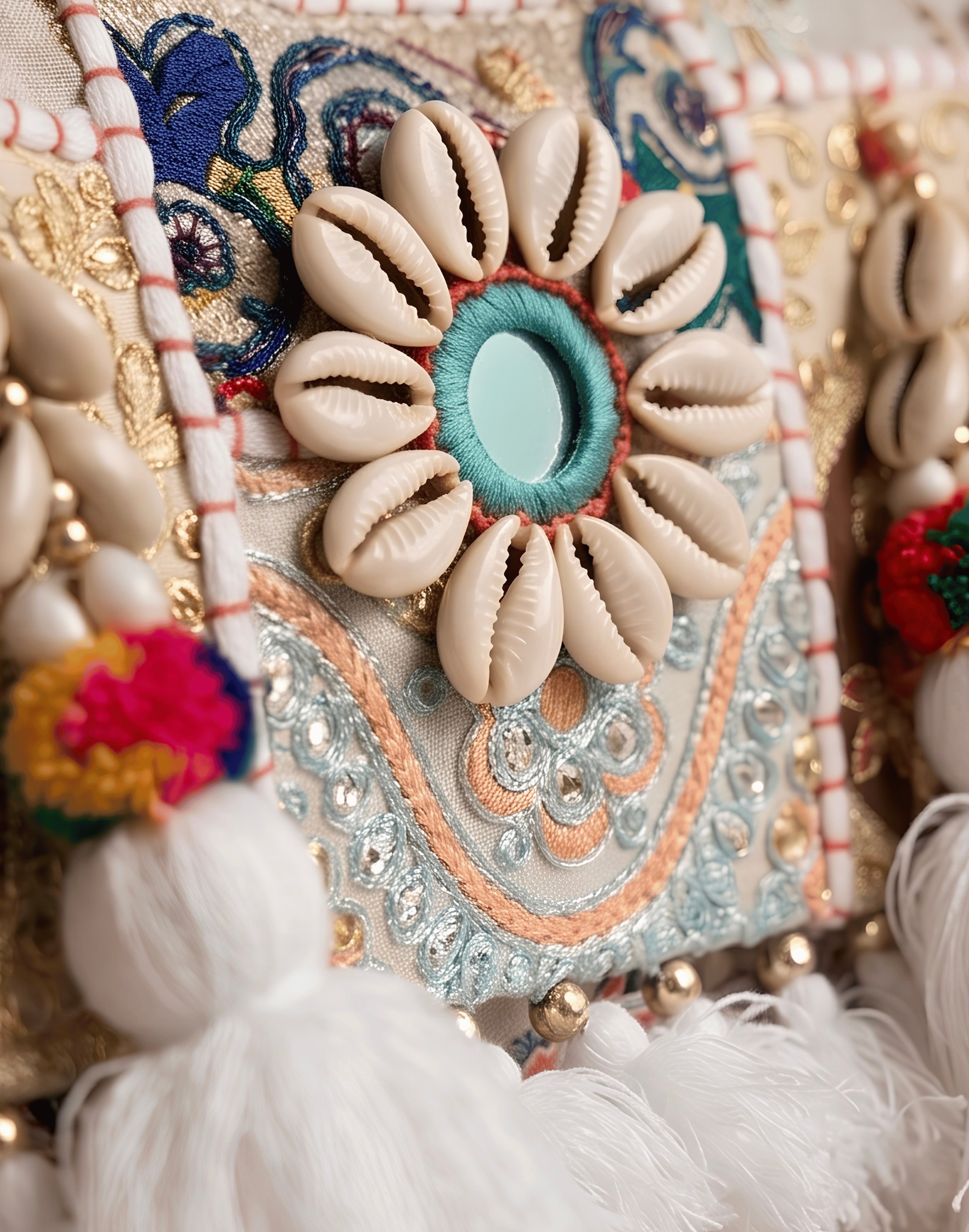 Cartera Indie Beige