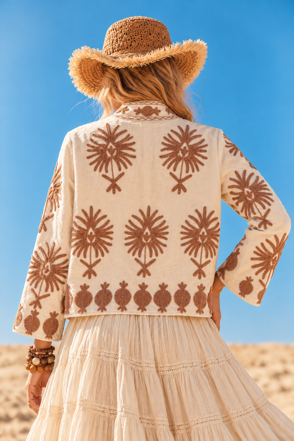 Chaqueta Blanca