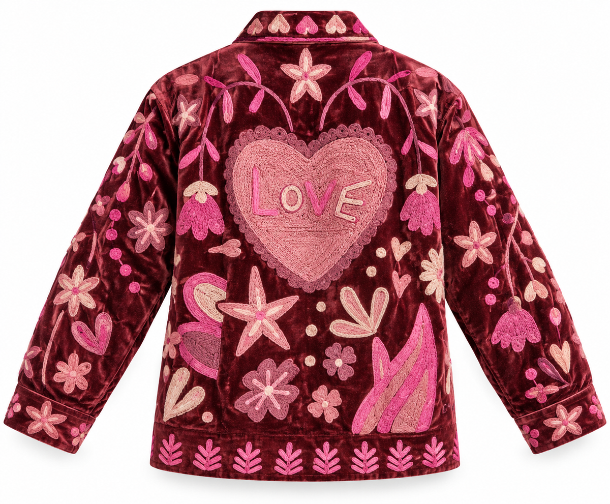 Chaqueta Burdeos