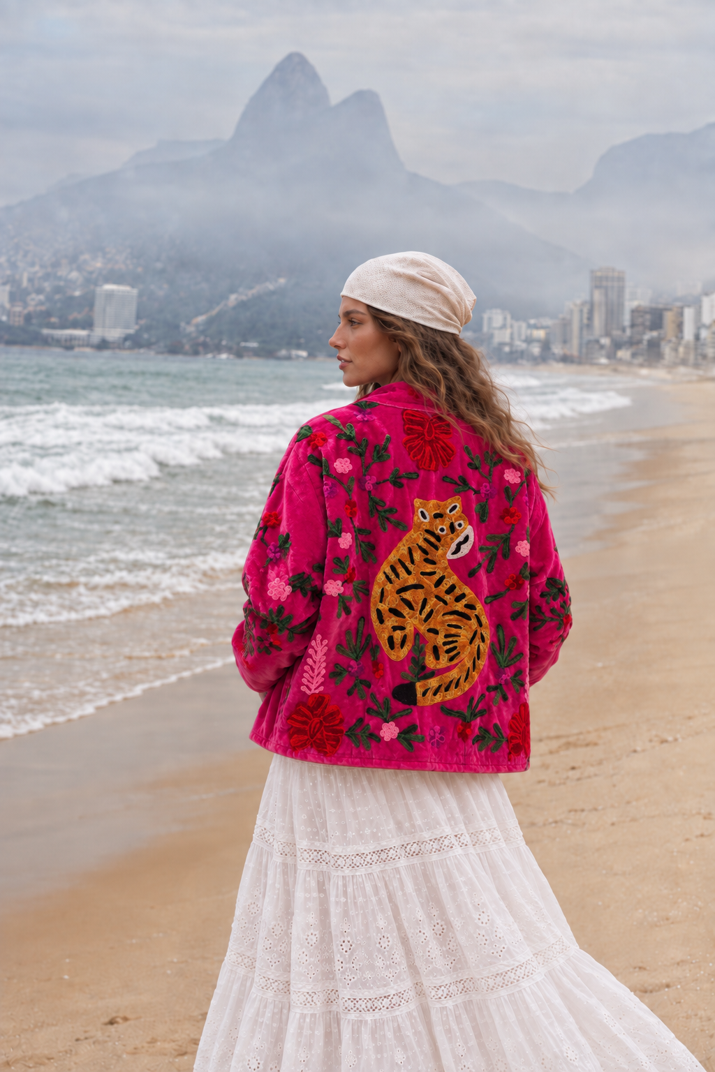 Chaqueta Leopard Pink
