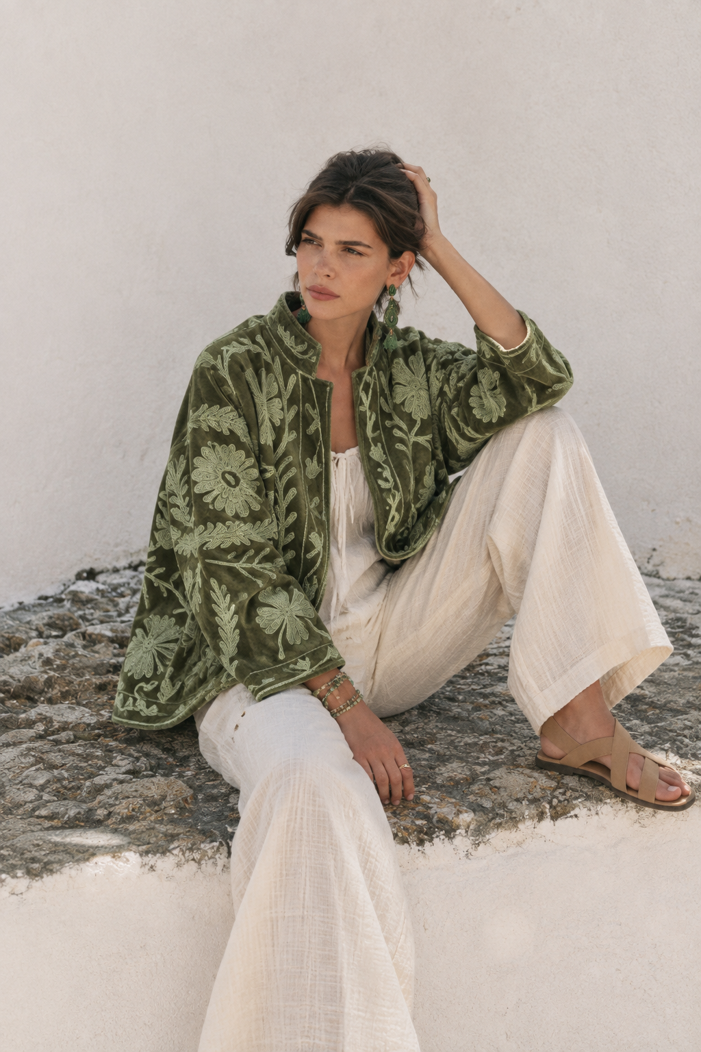 Chaqueta Oliva