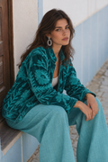 Chaqueta Turquesa