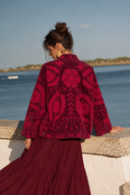 Chaqueta Burdeos