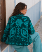 Chaqueta Turquesa
