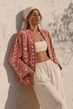 Chaqueta Arcángel Rosa