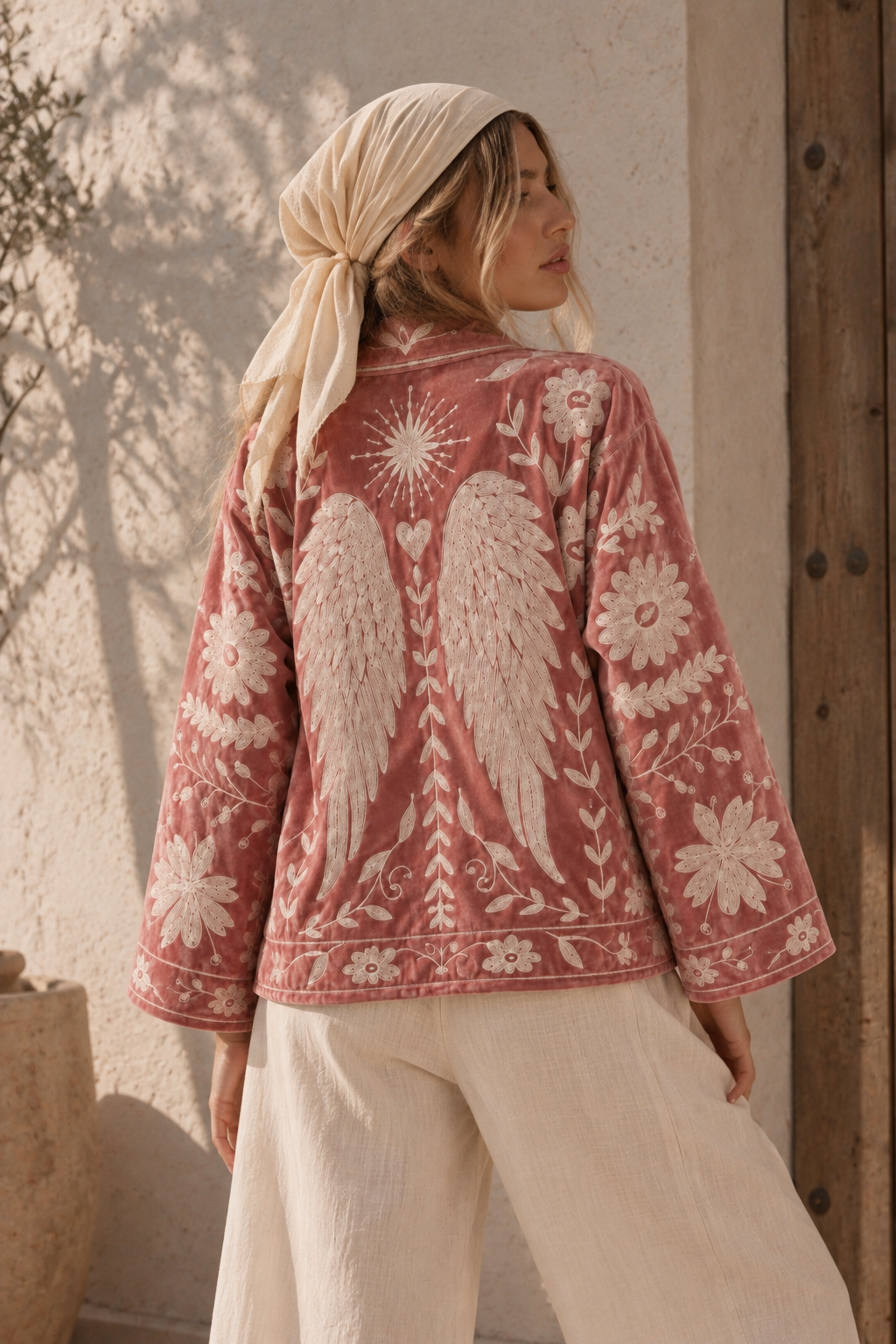Chaqueta Arcángel Rosa