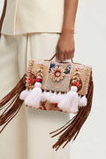 Cartera Indie Beige