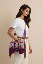 Cartera Indie Purple
