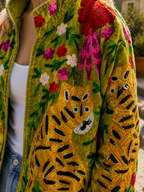 Chaqueta Leopard Green